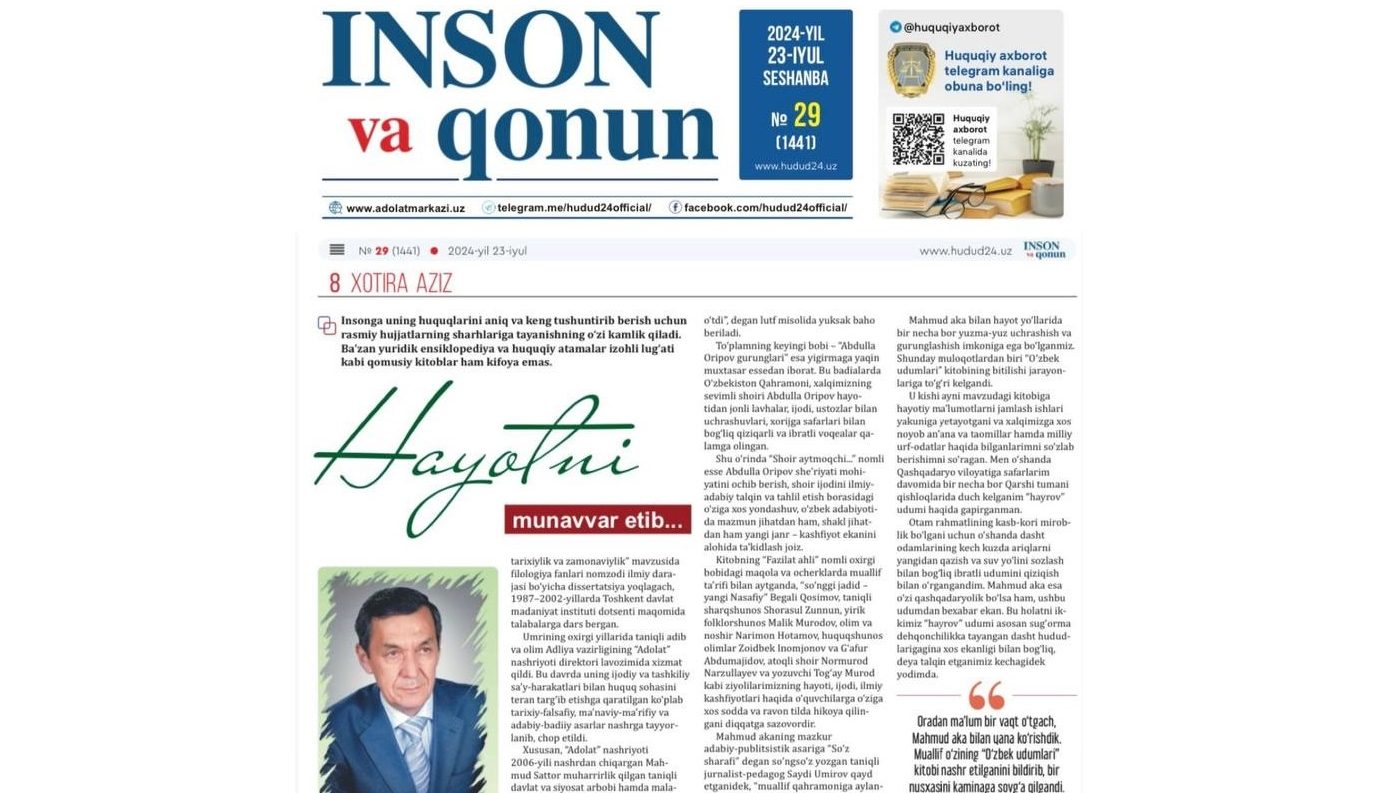 Hayotni munavvar etib...