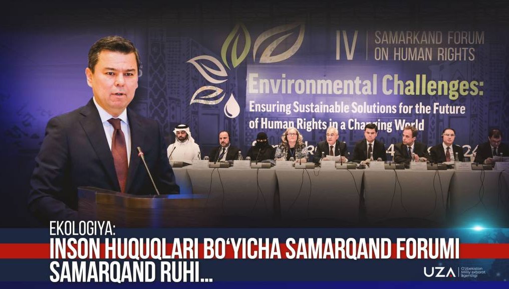 Yangi O‘zbekistonda iqlim o‘zgarishi muammolari bilan kurashish barqaror rivojlanishni ta’minlashning eng muhim omiliga aylandi! (+video)