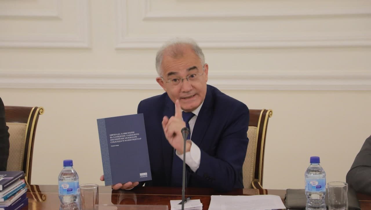 Акмал Саидов ЕХҲТ ДИИҲБ директори Маттео Мекаччи билан учрашди