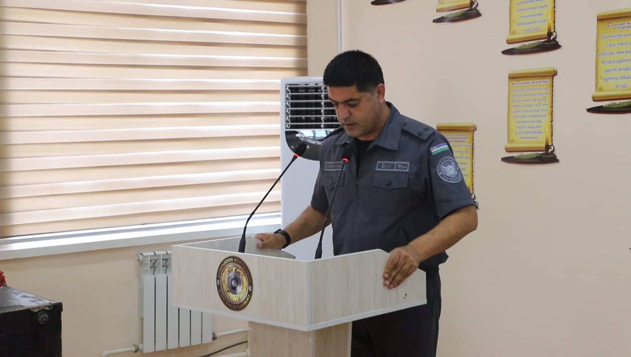 Qashqadaryoda qiynoqqa qarshi kurash bo‘yicha o‘quv mashg‘ulotlari  yakunlandi