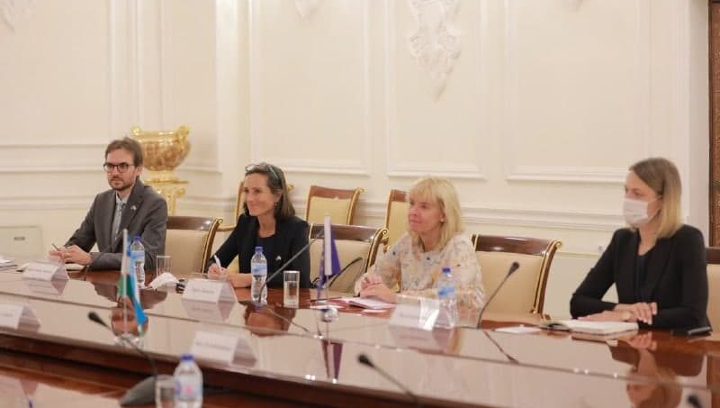 Qonunchilik palatasi Spikerining birinchi o'rinbosari A.Saidov YEIning Markaziy Osiyo bo'yicha maxsus vakili T.Hakalani qabul qildi