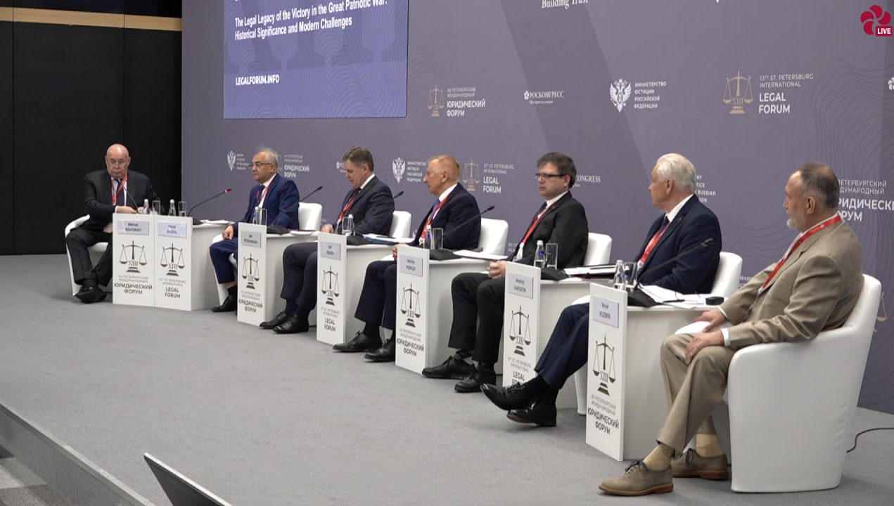 Akmal Saidov an’anaviy Peterburg xalqaro yuridik forumida ishtirok etdi