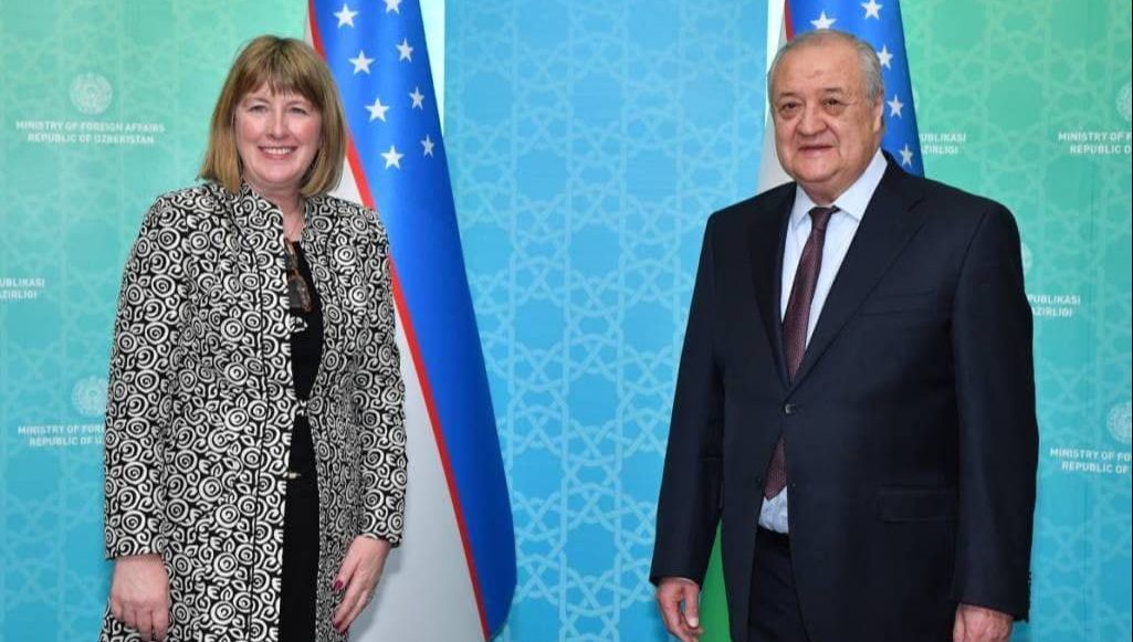 Abdulaziz Komilov BMT maxsus maʼruzachisi Fionnuala Ni Aolayn bilan uchrashdi