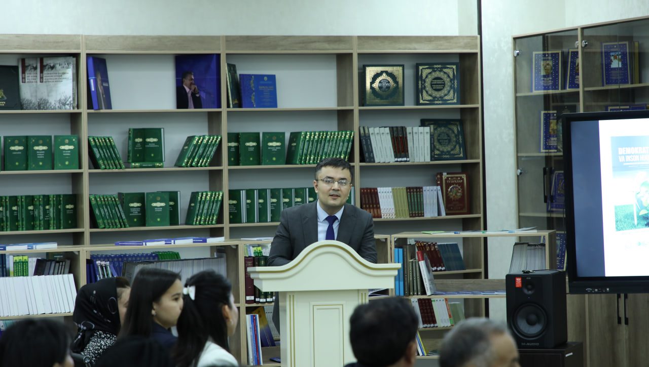 “DEMOKRATLASHTIRISH VA INSON HUQUQLARI” JURNALINING TAQDIMOT TADBIRI