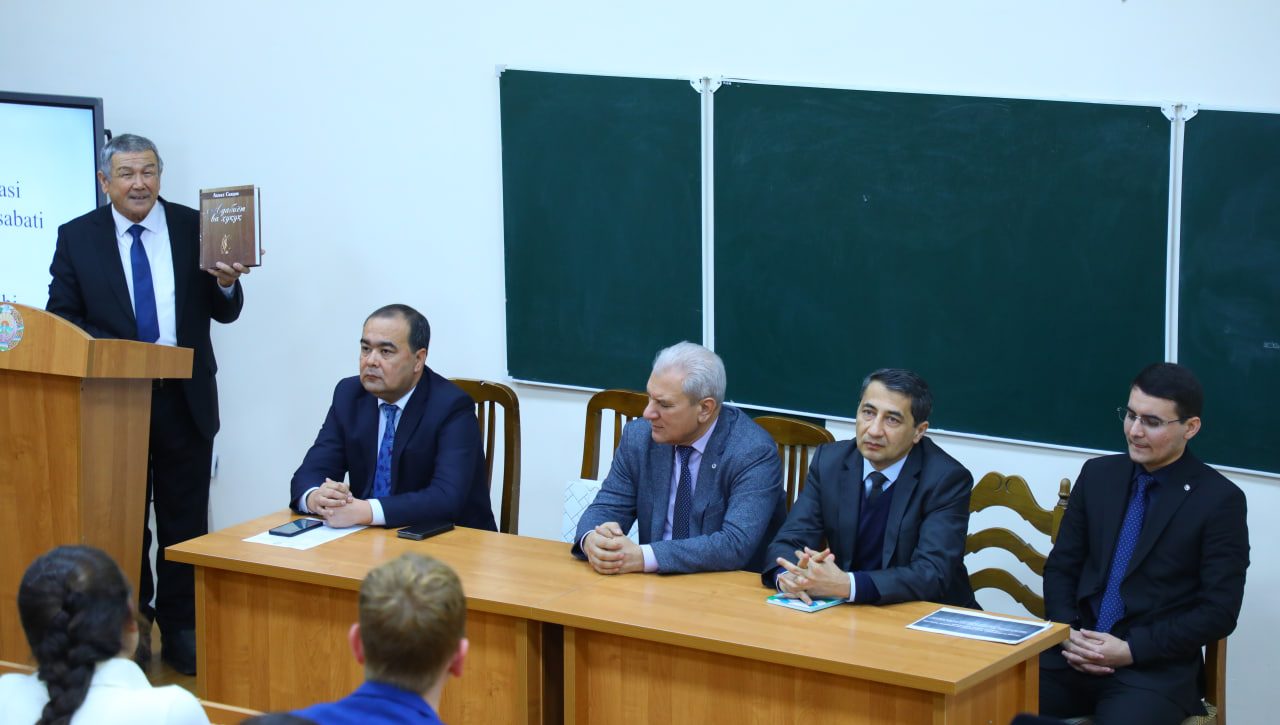 Sirdaryoda kitob taqdimoti o‘tkazildi