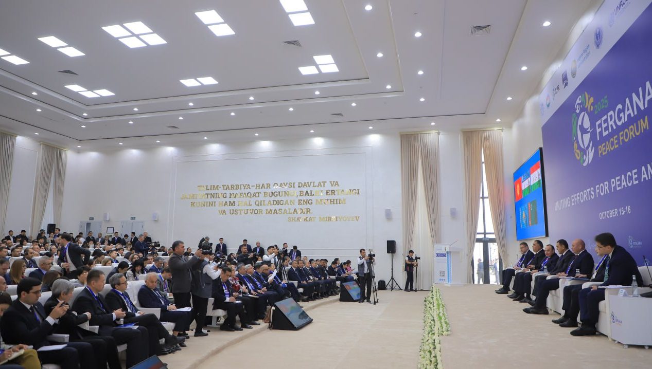 Birinchi Farg‘ona tinchlik forumi ochildi
