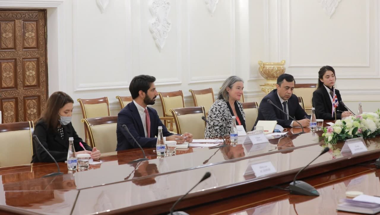 A.Saidov Buyuk Britaniya parlamenti Lordlar palatasi a’zosi B.Satti bilan uchrashdi