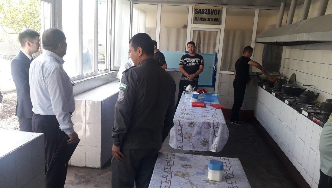 Qamoqxonalarda inson huquqlariga rioya etilishi bo‘yicha monitoring o‘tkazildi