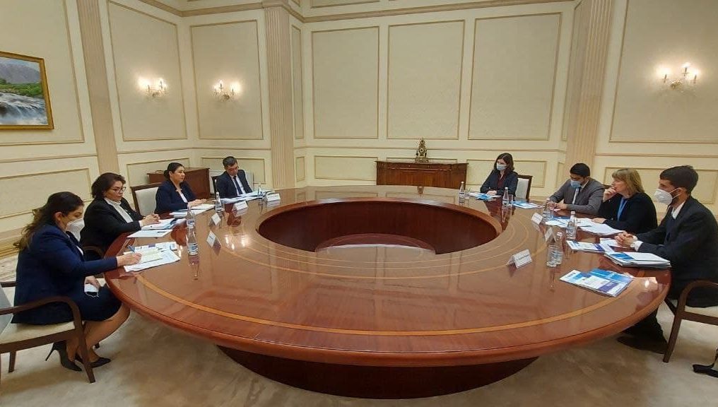 Biznes-ombudsman Dilmurod Kasimov BTMning Terrorizmga qarshi kurashish sharoitida inson huquq va erkinliklarini rag‘batlantirish va himoya qilish masalasi bo‘yicha maxsus ma’ruzachisi F. Ni Aolain bilan uchrashdi.