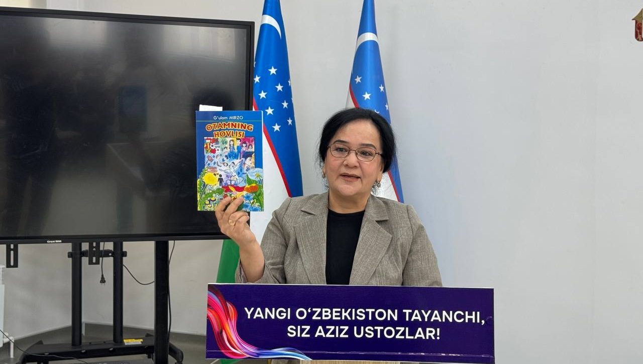 Tanlov g‘oliblariga ular chizgan rasmlar chop etilgan kitob topshirildi