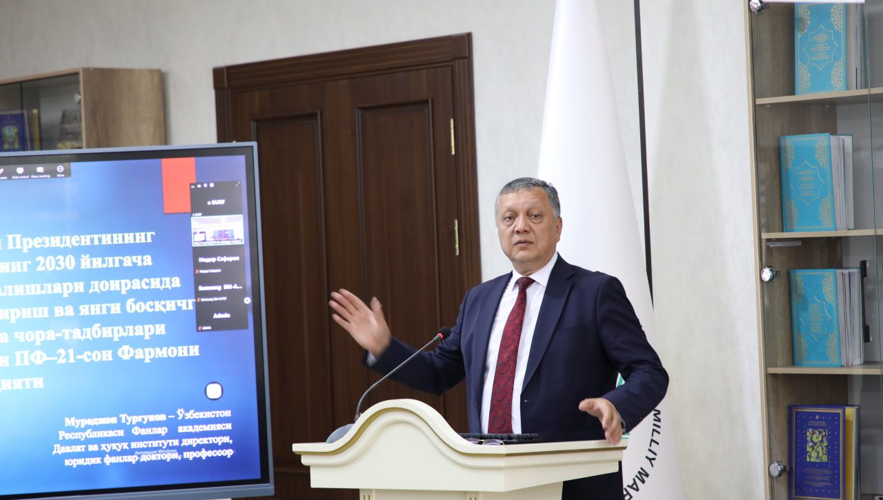 “O‘zbekiston — 2030” strategiyasi ustuvor maqsadlariga erishish va inson huquqlarini ta’minlash istiqbollari