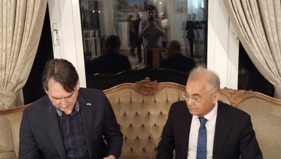 Akmal Saidov Bryusselda taniqli jurnalist va adib Remko Reyding bilan uchrashdi