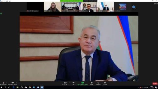 O'zbekiston Respublikasi Oliy Majlisining inson huquqlari sohasida O'zbekiston Respublikasining xalqaro majburiyatlariga rioya etilishi bo'yicha Parlament komissiyasining salohiyatini  mustahkamlashga qaratilgan o'quv modulining ochilishiga bag'ishlangan onlayn ochilish marosimi