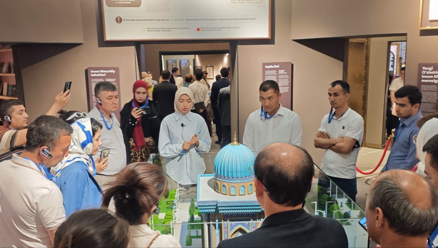 Milliy markaz xodimlari Islom sivilizatsiyasi markazini ziyorat qildilar