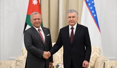 Ўзбекистон Президенти ва Иордания Подшоҳи икки томонлама ҳамкорликни янги босқичга олиб чиқишга келишиб олдилар