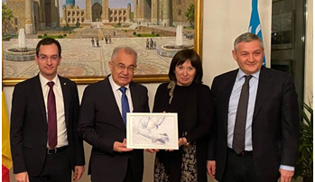 Парламентская делегация Узбекистана в Брюсселе
