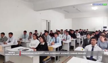 Namangan viloyat ma’muriy sudi tomonidan "Inson huquqlari haftaligi" doirasida targ‘ibot tadbirlari o‘tkazilmoqda
