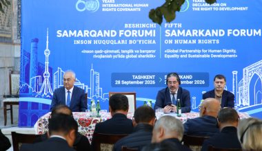 Samarqand tasavvuri –2040: inson qadr-qimmati, tenglik va barqaror taraqqiyot yo‘lidagi global hamkorlik