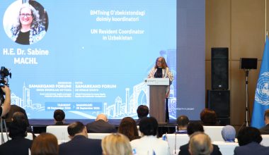 Бешинчи Самарқанд форуми минбаридан