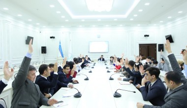 Milliy markaz boshlang‘ich kasaba uyushmasi qo‘mitasining  hisobot-saylov yig‘ilishi