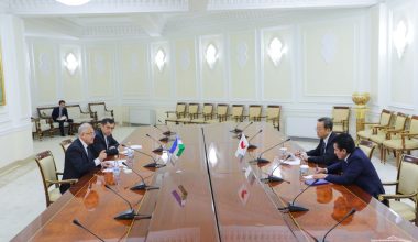 A.Saidov Yaponiyaning O‘zbekistondagi Favqulodda va muxtor elchisi bilan uchrashdi