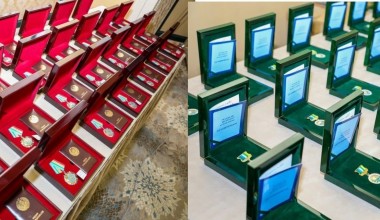 Миллий марказ вакилига “Халқлар дўстлиги” кўкрак нишони топширилди