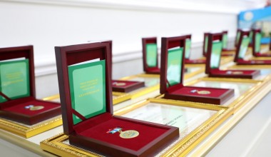 The holders of the sign “For the Protection of Human Rights” were awarded