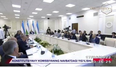 Акмал Саидов, Конституциявий комиссия раиси: