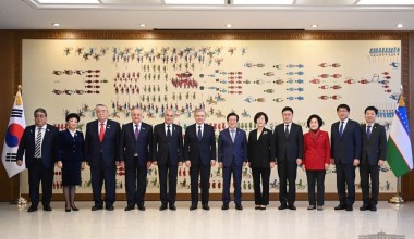 Ўзбекистон Президенти Корея Республикаси парламенти Спикери билан учрашди