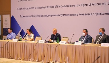 Ўзбекистонда БМТ Ногиронлар ҳуқуқлари тўғрисидаги конвенцияси амал қилмоқда