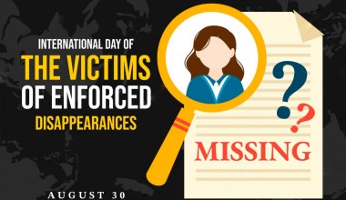 Upholding Human Rights on the International Day of the Victims of Enforced Disappearance