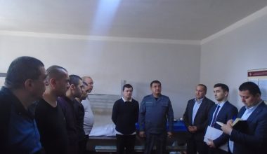 Milliy markaz ishchi guruhi Andijondagi jazoni ijro etish muassasalarida bo‘ldi