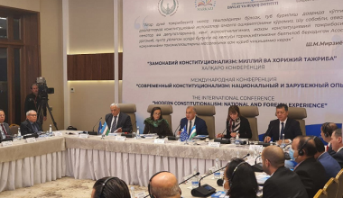 Тошкентда “Замонавий конституциявийлик: миллий ва хорижий тажриба” мавзусида халқаро конференция бўлиб ўтди