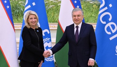 Президент Узбекистана высоко оценил плодотворное партнерство с ЮНИСЕФ