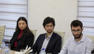 Milliy markazda Chikago universiteti professori va talabalari bilan muloqot