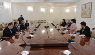 А.Саидов Парламент Ассамблеяси Бош котиби Мухаммад Резо Мажидий билан учрашди