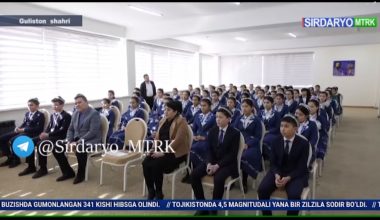 "Inson huquqlari haftaligi" doirasida Halima Xudoyberdieva nomidagi ijod maktabida "Sudya va yoshlar uchrashuvi" bo‘lib o‘tdi
