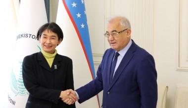 PRESS RELEASE On the bilateral meeting of the Director of the National Center of the Republic of Uzbekistan for Human Rights A. Saidov with the  UNDP Resident Representative in Uzbekistan A. Fujii