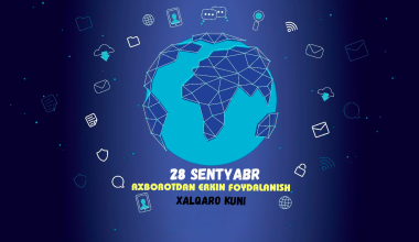 AXBOROT ERKINLIGI – DEMOKRATIYANING MUHIM TAYANCHI
