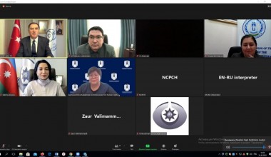 Туркий давлатлар инсон ҳуқуқлари бўйича миллий институтлари вакилларининг онлайн учрашуви