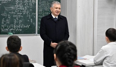 President visits a family orphanage