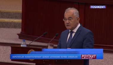 А.Саидов, А.Ҳаитов, З.Ибрагимова, Ж.Шарипов: Депутатлар конституциявий қонун лойиҳасини қўриб чиқдилар