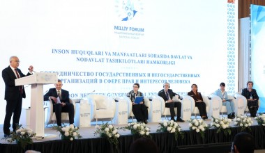 Акмал Саидов: “Асосий Қонунимизда инсон ҳуқуқ ва эркинликларини таъминлаш давлатнинг олий мақсади, деб эълон қилинган”
