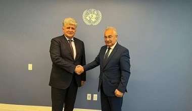 А.Саидов БМТ Бош котибининг сиёсий масалалар ва Европа, Марказий Осиё ва Aмерика бўйича ёрдамчиси билан учрашди