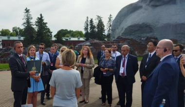 Минскда А.Саидовнинг “Ғалаба боғи фалсафаси” китоби тақдимоти ўтказилди