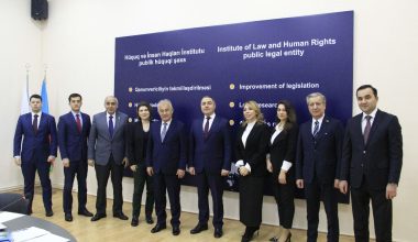 Ozarbayjonning Huquq va inson huquqlari instituti rahbariyati bilan uchrashuv o‘tkazildi