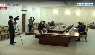 Олий Мажлис Қонунчилик палатасида Британия парламенти Лордлар палатаси аъзоси билан учрашув