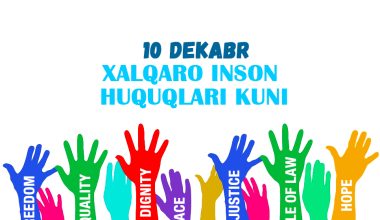 10 dekabr – Xalqaro inson huquqlari kuni