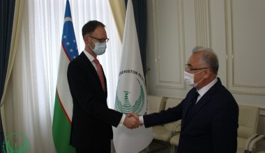 Акмал Саидовнинг  Швейцария Элчиси билан учрашуви: видеолавҳа