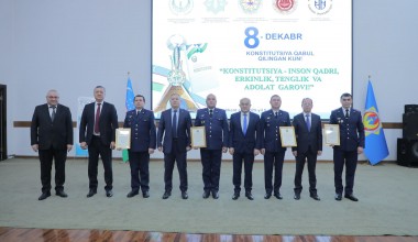 КОНСТИТУЦИЯ – ИНСОН ҚАДРИ, ЭРКИНЛИК, ТЕНГЛИК ВА АДОЛАТ ГАРОВИ!